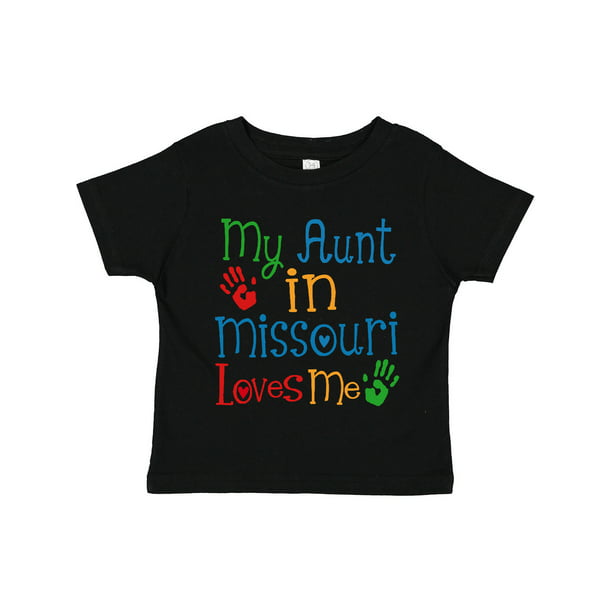 My Godmother in Missouri Loves Me Toddler/Kids Short Sleeve T-Shirt 